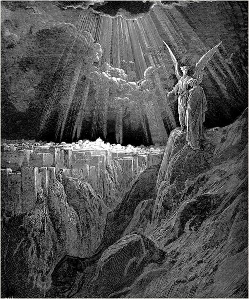 Dore engraving: the New Jerusalem